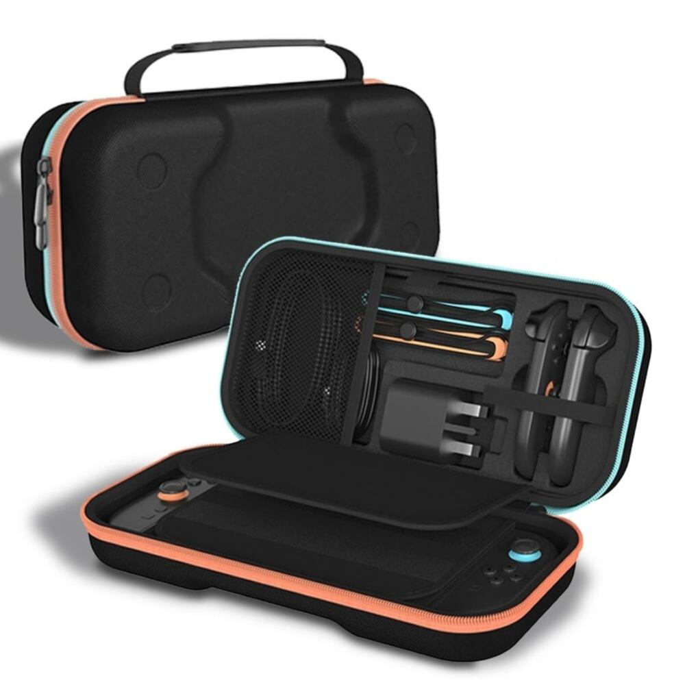 Nintendo Switch 2 Hard Shell Travel Carrying Case 24 Game Storage New